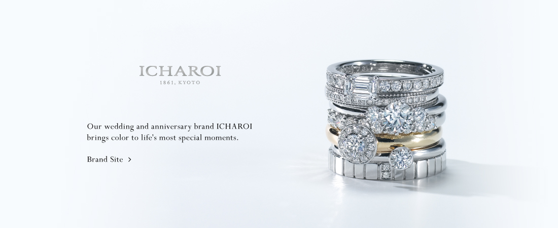 ICHAROI Brand SiteOur wedding and anniversary brand ICHAROI brings color to life's most special moments.
