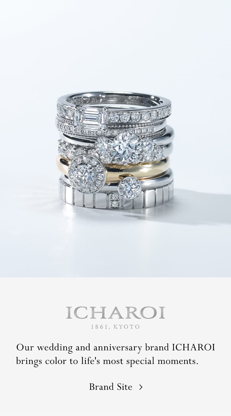 ICHAROI Brand SiteOur wedding and anniversary brand ICHAROI brings color to life's most special moments.